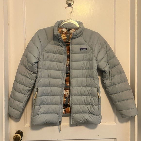 PATAGONIA Kid's Down Sweater Down jacket Steam
Blue Size 14 XL UNISEX - Picture 4 of 7